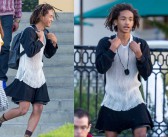 Was that Will Smith’s son Jaden wearing a dress