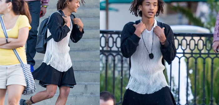 Was that Will Smith’s son Jaden wearing a dress