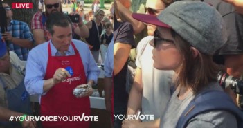 Ellen Page Schools Ted Cruz