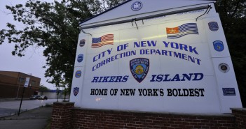 Rikers Island Sign