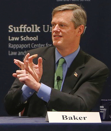 Charlie Baker Massachusetts Governor Charlie Baker gave some positive signs he would support a bill expanding transgender rights.