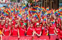 Delta Airlines at New York City's Pride Festival