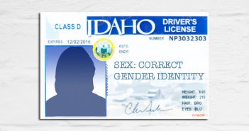 Idaho Transgender License
