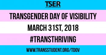March 31st: Transgender Day Of Visibility 2018