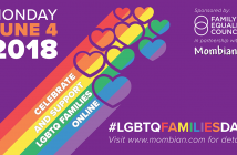 Logo for 2018 LGBTQ Family Day