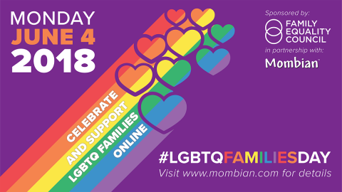 Logo for 2018 LGBTQ Family Day